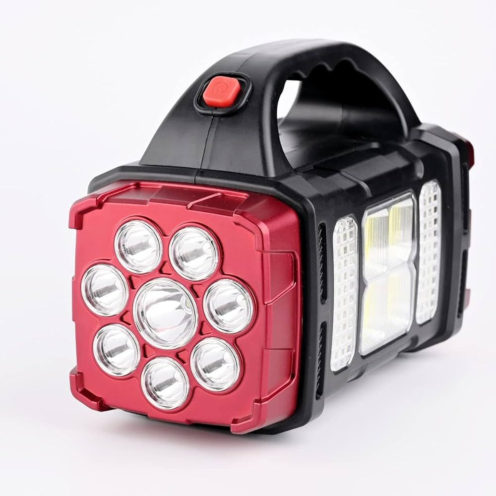 2-in-1 Rechargeable Solar & USB Handy LED Searchlight