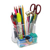 3-Portion Acrylic Multi-Purpose Organizer (Random Design)