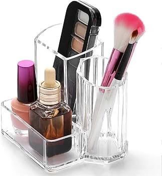 3-Portion Acrylic Multi-Purpose Organizer (Random Design)