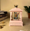 Elegant Crown Pavilion LED Couple Decoration
