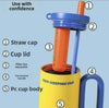 750ml Premium Insulated "Cold-Keeping" Travel Tumbler (Random Color)