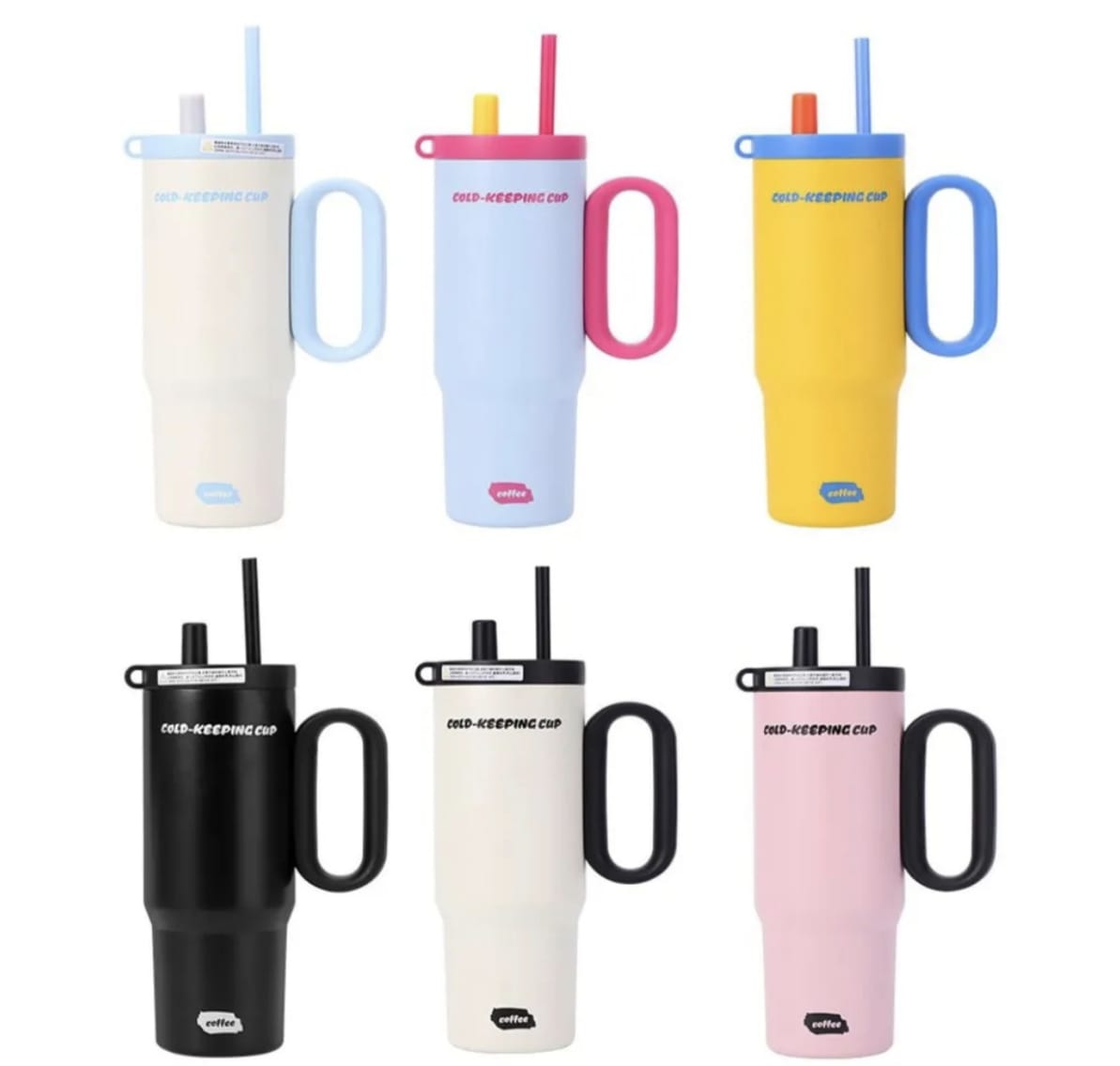 750ml Premium Insulated "Cold-Keeping" Travel Tumbler (Random Color)