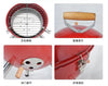 Portable Football Countertop Charcoal BBQ Grill