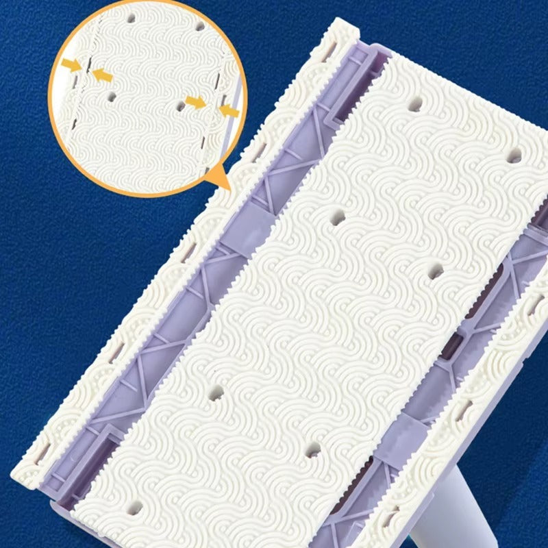 Automatic Cloth Gripping Mini Mop – One-Touch Paper Changing Cleaning Tool