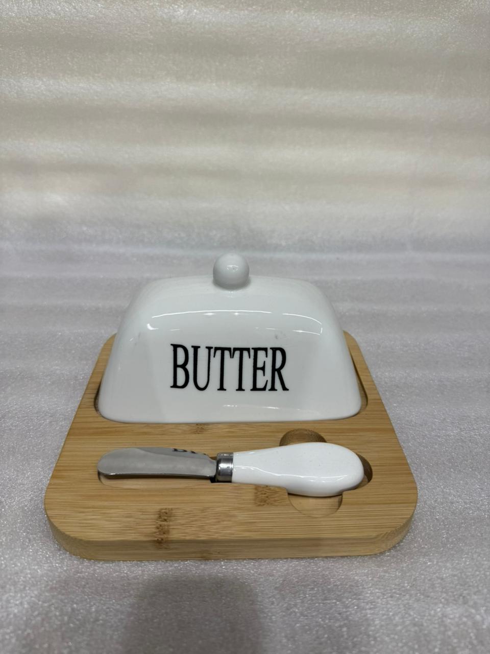 Airtight Butter Dish with Lid – Fresh-Seal Butter Keeper with Built-in Butter Knife