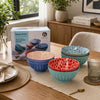 Danny Home Porcelain All-Purpose Bowl Set (6 Pieces)