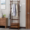 Premium Bamboo Multi-Functional Hanging Clothes Rack