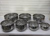 Luxury 7-Piece Hammered Stainless Steel Bowl Set