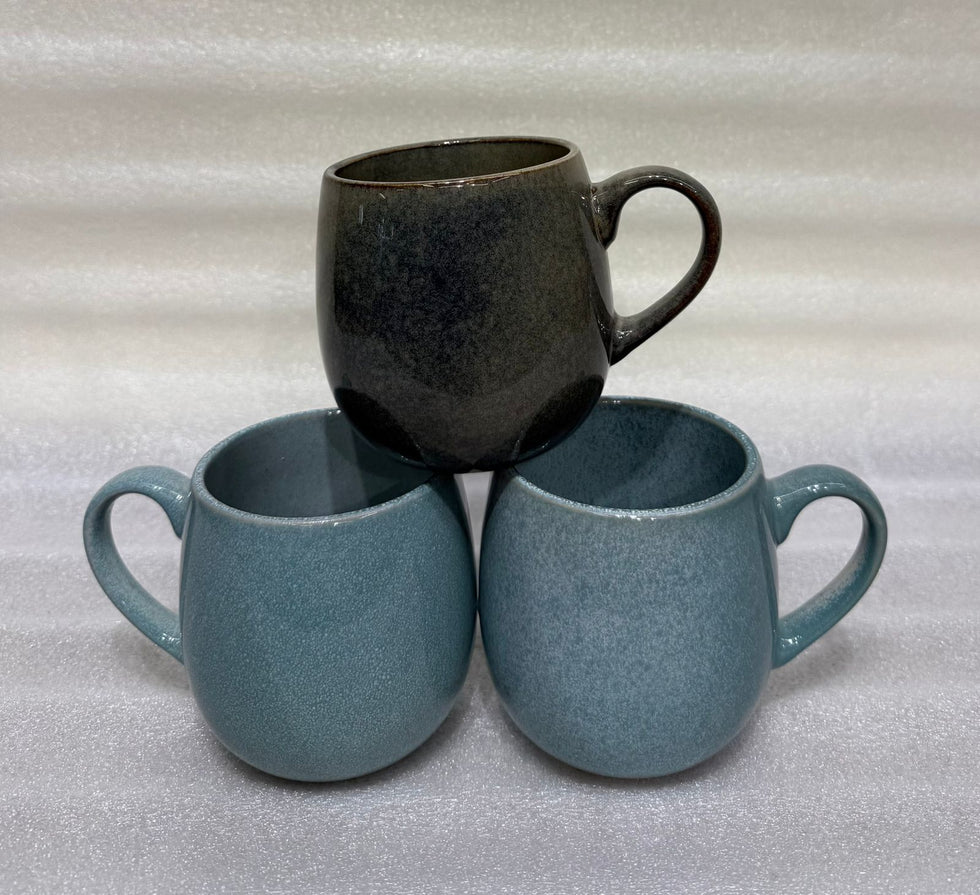 Nordic Speckled Ceramic Tea Mugs (Random Color)