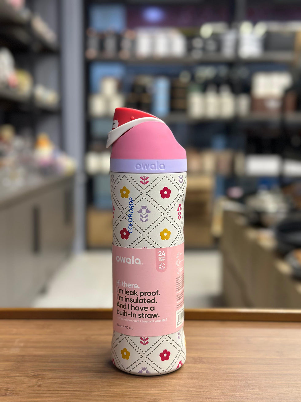 Owala FreeSip® "Petal Perfect" Limited Edition 24oz Bottle