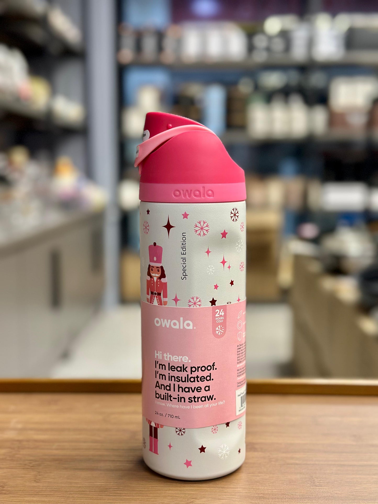 Owala FreeSip® "Nutcracker" Special Edition 24oz Bottle