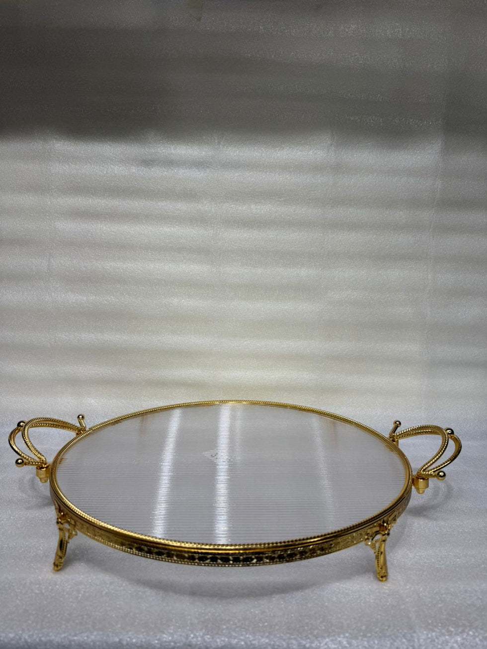Royal Golden Acrylic Vanity & Serving Tray