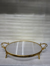 Royal Golden Acrylic Vanity & Serving Tray