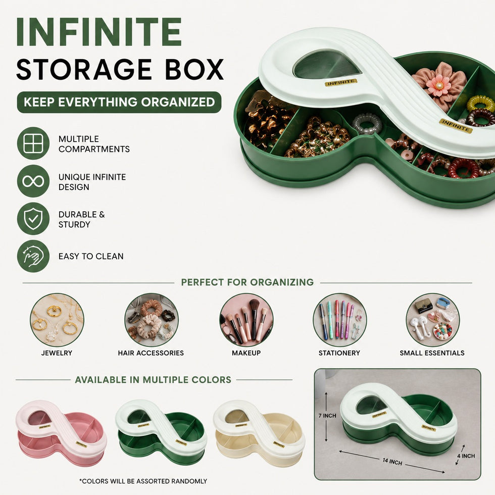Loop Infinite Multi-Compartment Vanity Organizer
