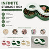 Loop Infinite Multi-Compartment Vanity Organizer