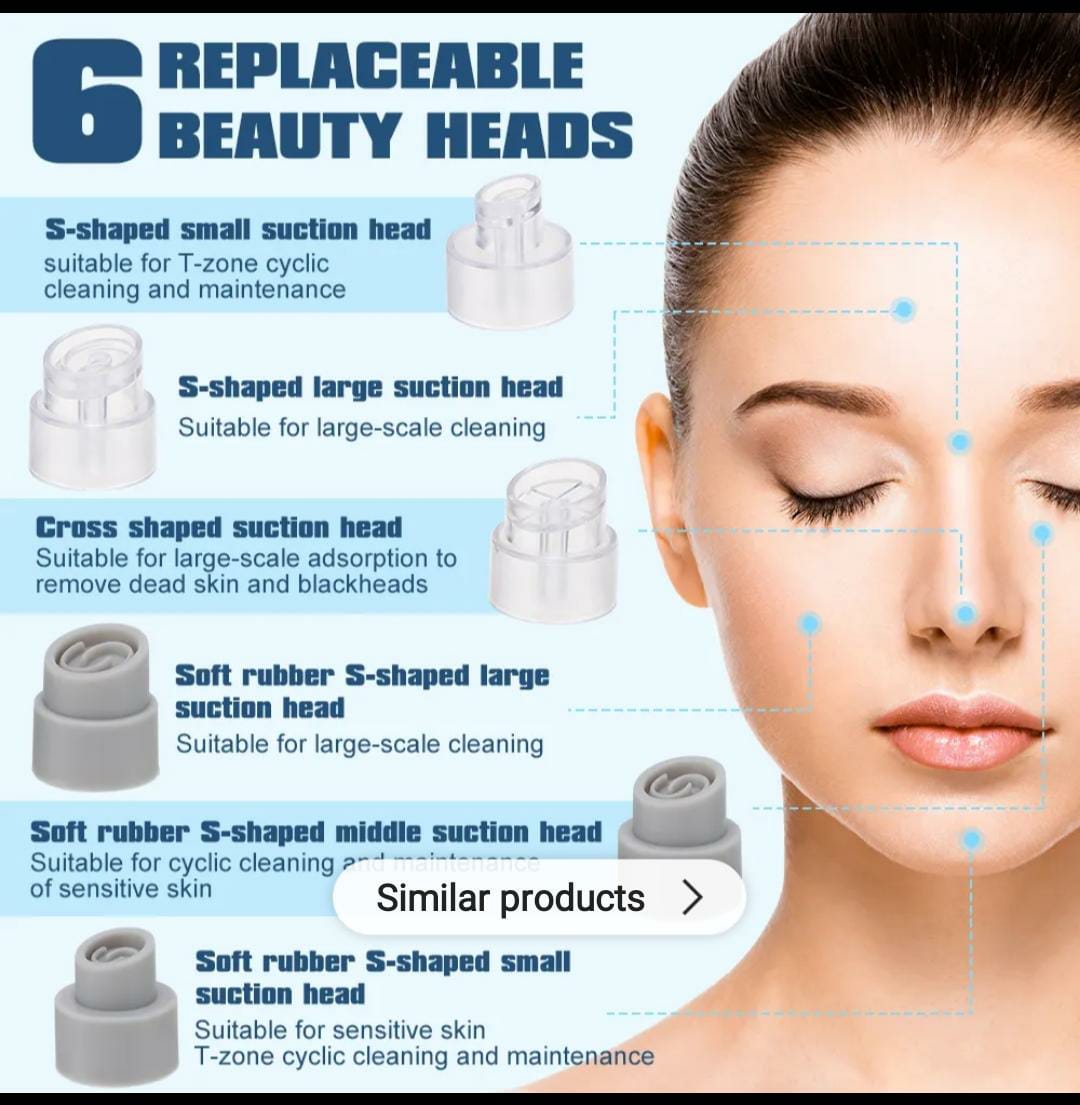 Dermaclear Super Micro Bubble Facial Vacuum & Blackhead Remover