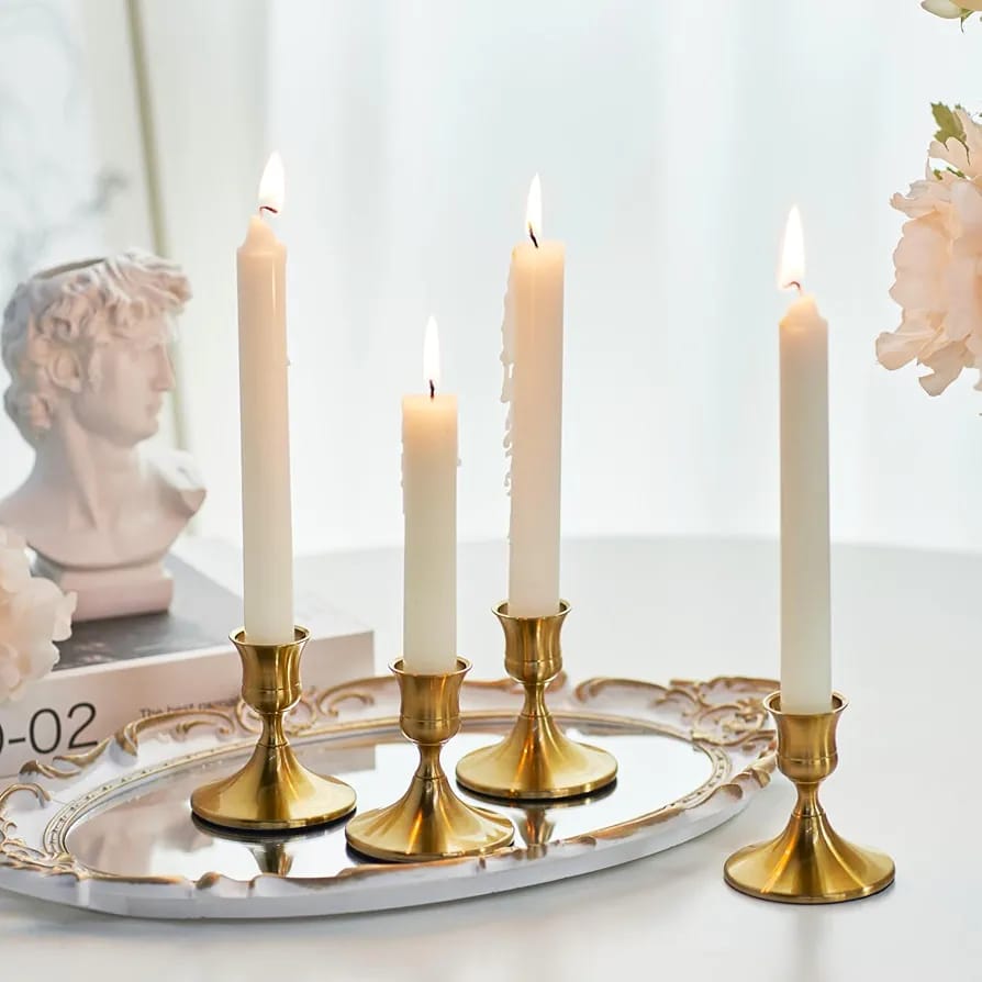 Mani Premium 10-Inch Dinner Candlestick & Pedestal Stand