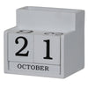 Premium Classic Wooden Perpetual Desk Calendar
