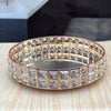 Luxury Crystal Ice Gold Mirrored Vanity Tray (12x12 Inches)