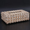 Premium Crystal Tissue Box Holder