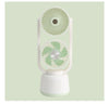 Dual-Head Cooling Mist & Fan – 2-in-1 USB Rechargeable Personal Humidifier Fan