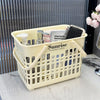 Portable Plastic Organizing Carry Basket with Handle
