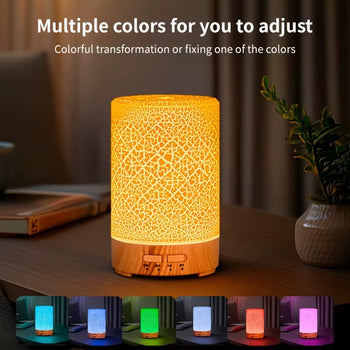 Smart USB Ultrasonic Aroma Diffuser & Cool Mist Humidifier