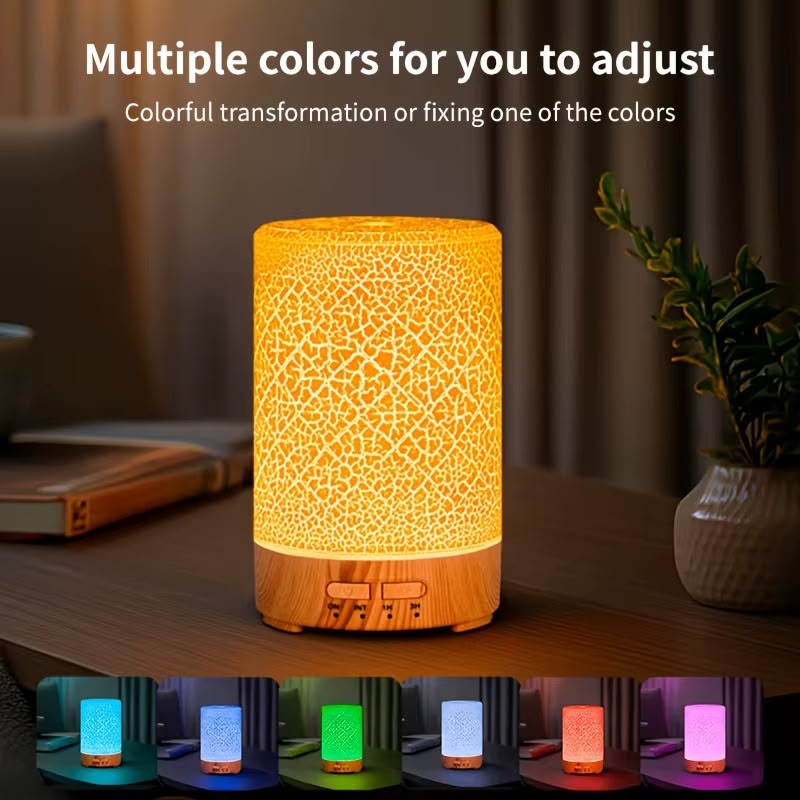 Smart USB Ultrasonic Aroma Diffuser & Cool Mist Humidifier