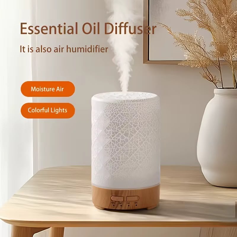 Smart USB Ultrasonic Aroma Diffuser & Cool Mist Humidifier