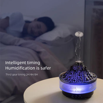 Simulation Volcano Crack Aroma Diffuser & Air Humidifier