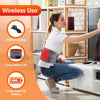 Infrared Heating & Electric Vibration Waist Massager Belt