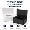 Soft-Open Push Button Tissue Box (High-Quality Plastic)