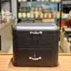 2-Tier Wooden Bread Box with Built-In Slice Compartment Drawer