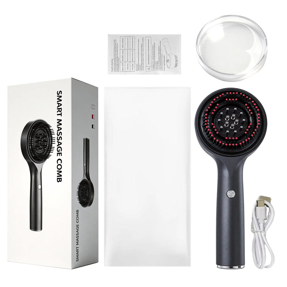 3-in-1 Electric Scalp Massager & Hair Oil Applicator