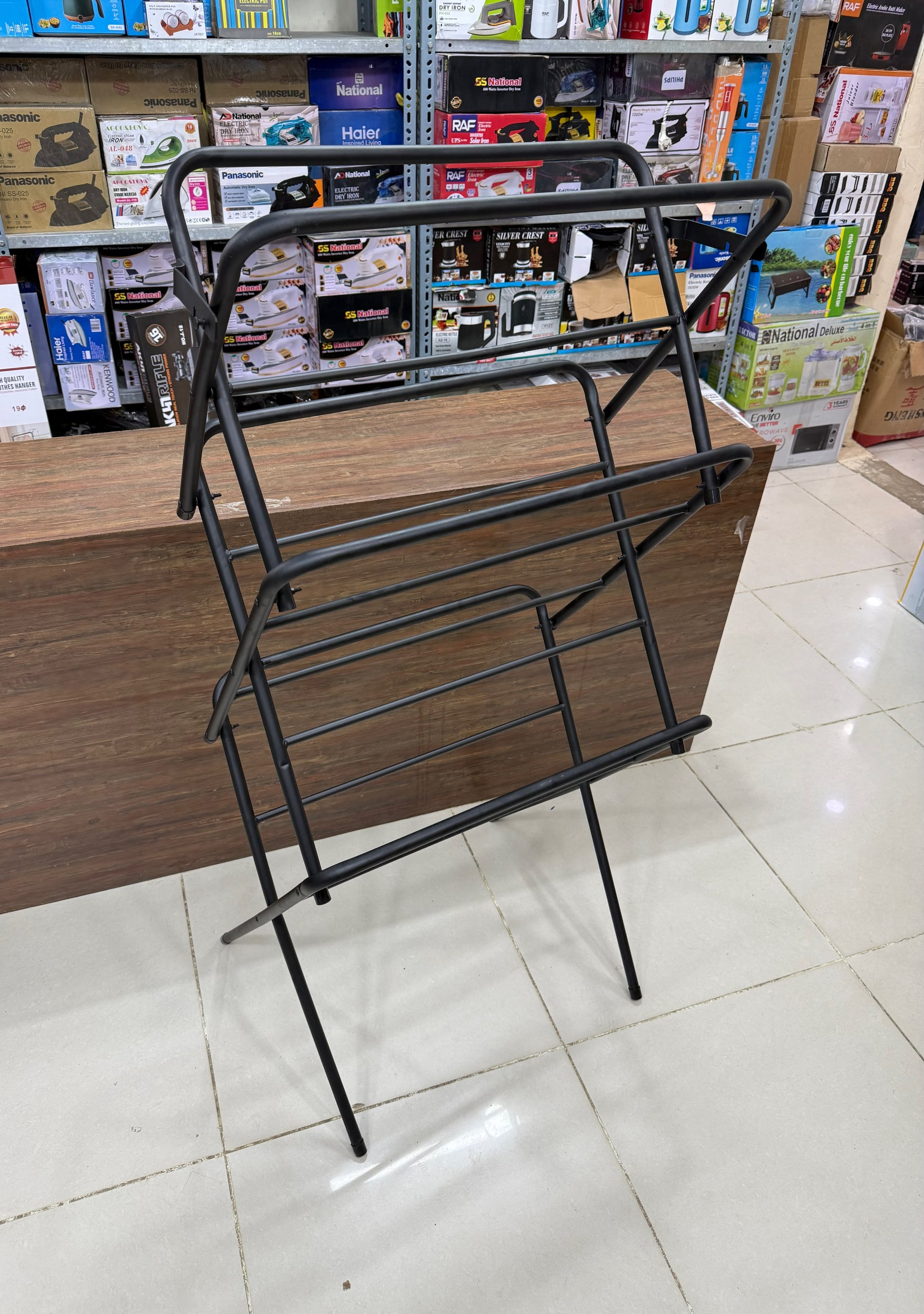 Premium 3-Tier Zigzag Clothes Drying & Airer Rack
