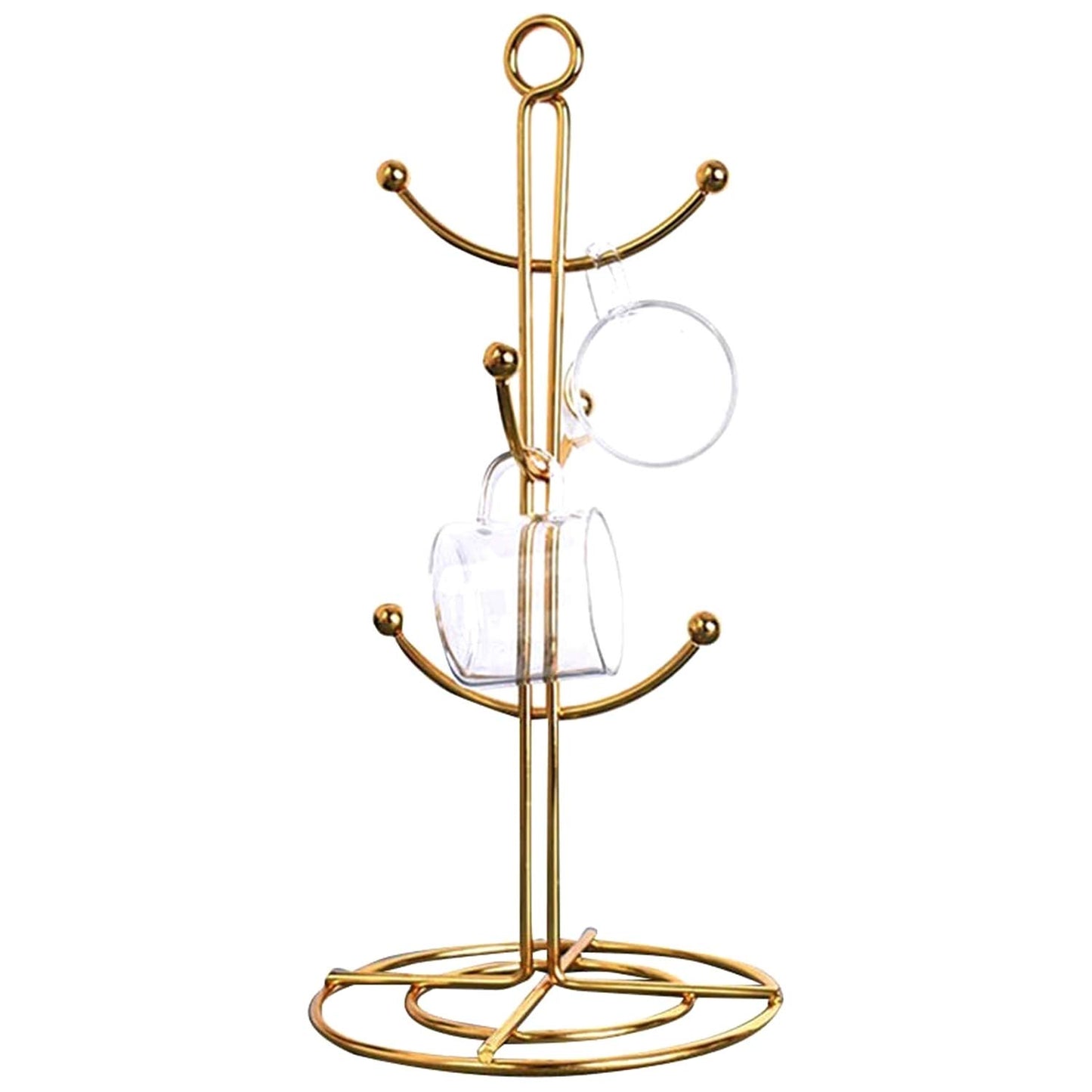Golden Mug Tree - Premium Cup Holder Stand
