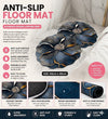 New Anti-Slip Mat - Geometric Kitchen Drainage Pad