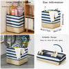 Foldable Fabric Laundry Basket - Portable Mesh Hamper