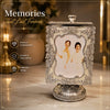 Premium Rotating Photo Frame - Victorian Pedestal Stand