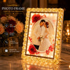 Premium LED Crystal Photo Frame - Luminous Memory Display