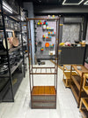 Wardrobe Premium Multi-Functional Organizer | Bamboo Cloth Stand with Drawers