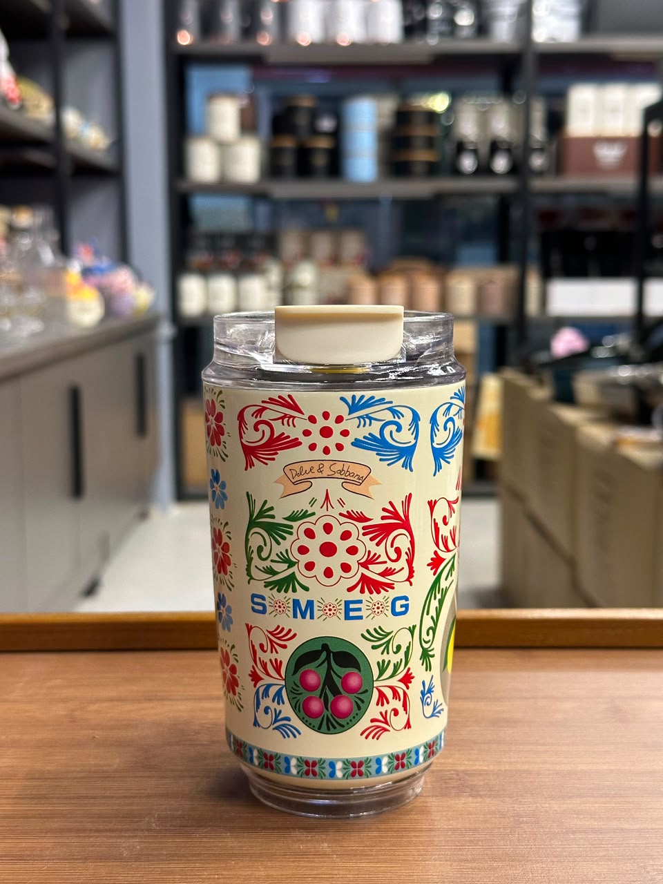 Smeg Style Insulated Travel Mug | Luxury Thermal Coffee Tumbler