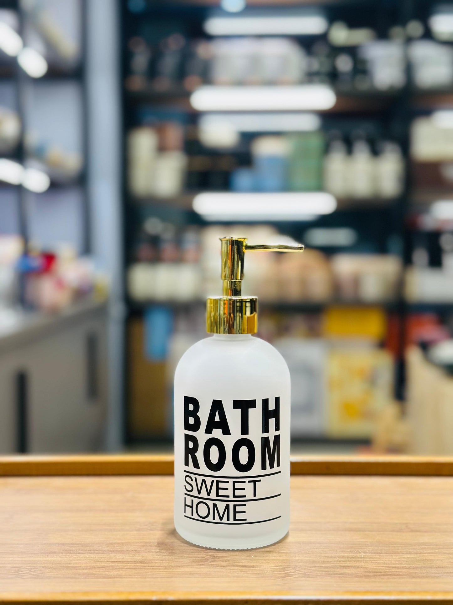 Kitchen and Bathroom Matte Black Liquid Dispenser - Premium Countertop Soap Bottle