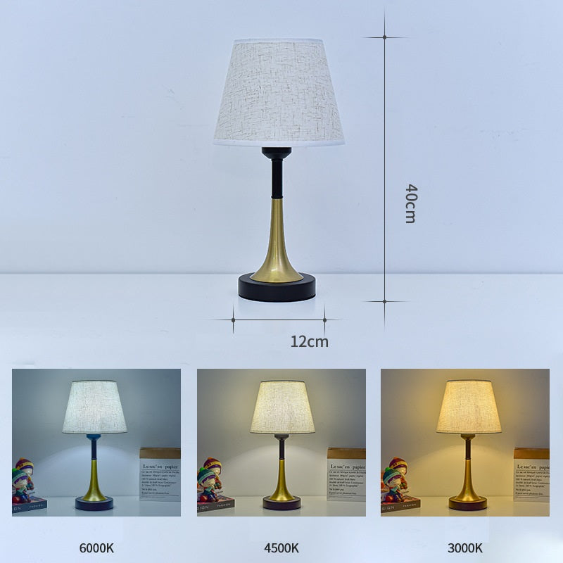Nordic Spire Smart-Dimming Vintage Table Lamp (each)