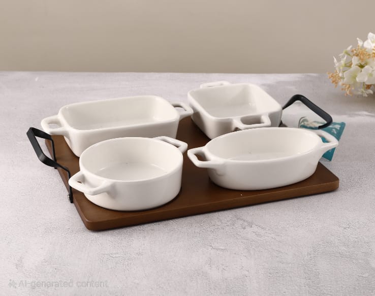 Luxury Porcelain Dry Fruit Dish