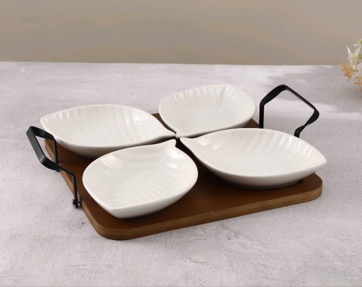 Luxury Porcelain Dry Fruit Dish
