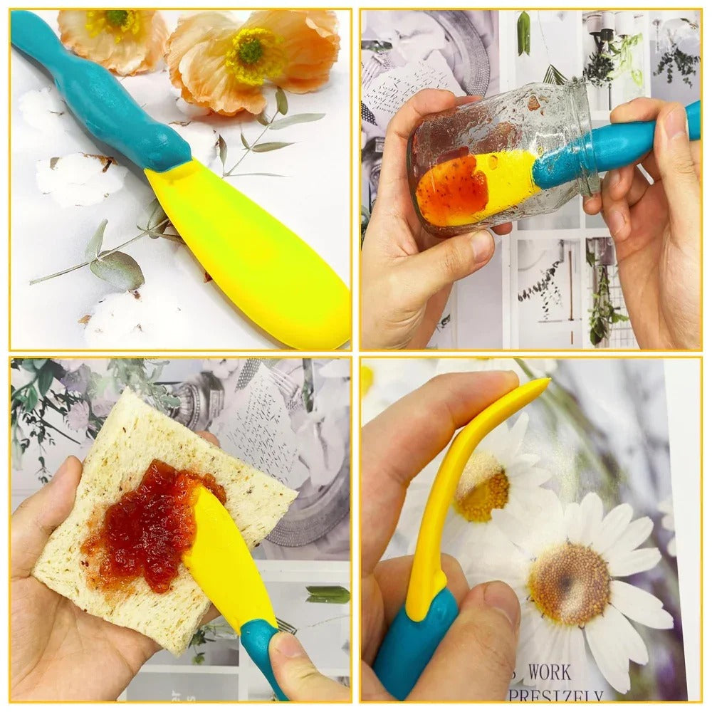 Jar Spatula Scraper Tool - Long Handle Design - Trenducts.pk