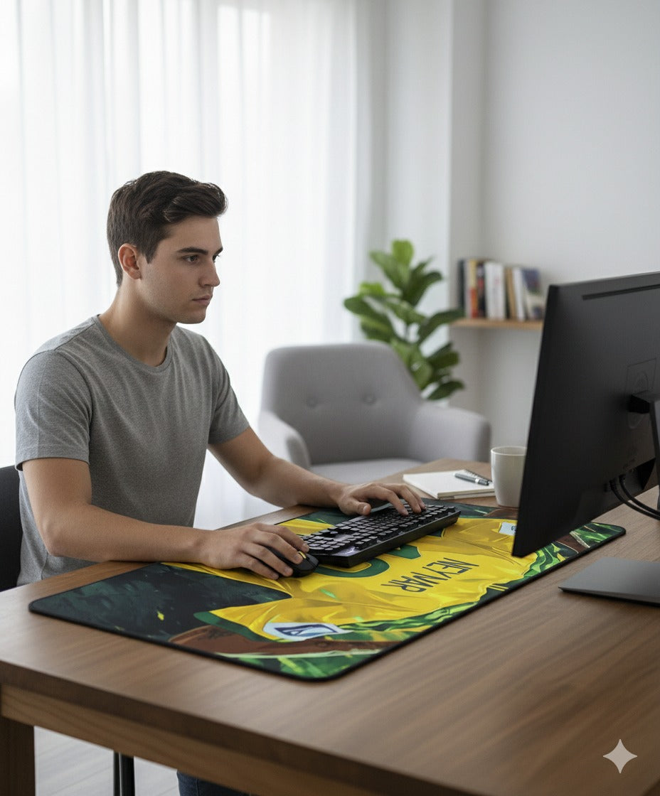 Neymar Jr. Edition Gaming Mousepad – Large Desk Mat GH