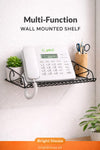 Metal WiFi Router Wall Shelf – Space-Saving Mount