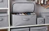 Premium Foldable Cloth Storage Box - Dust-Proof Wardrobe Organizer